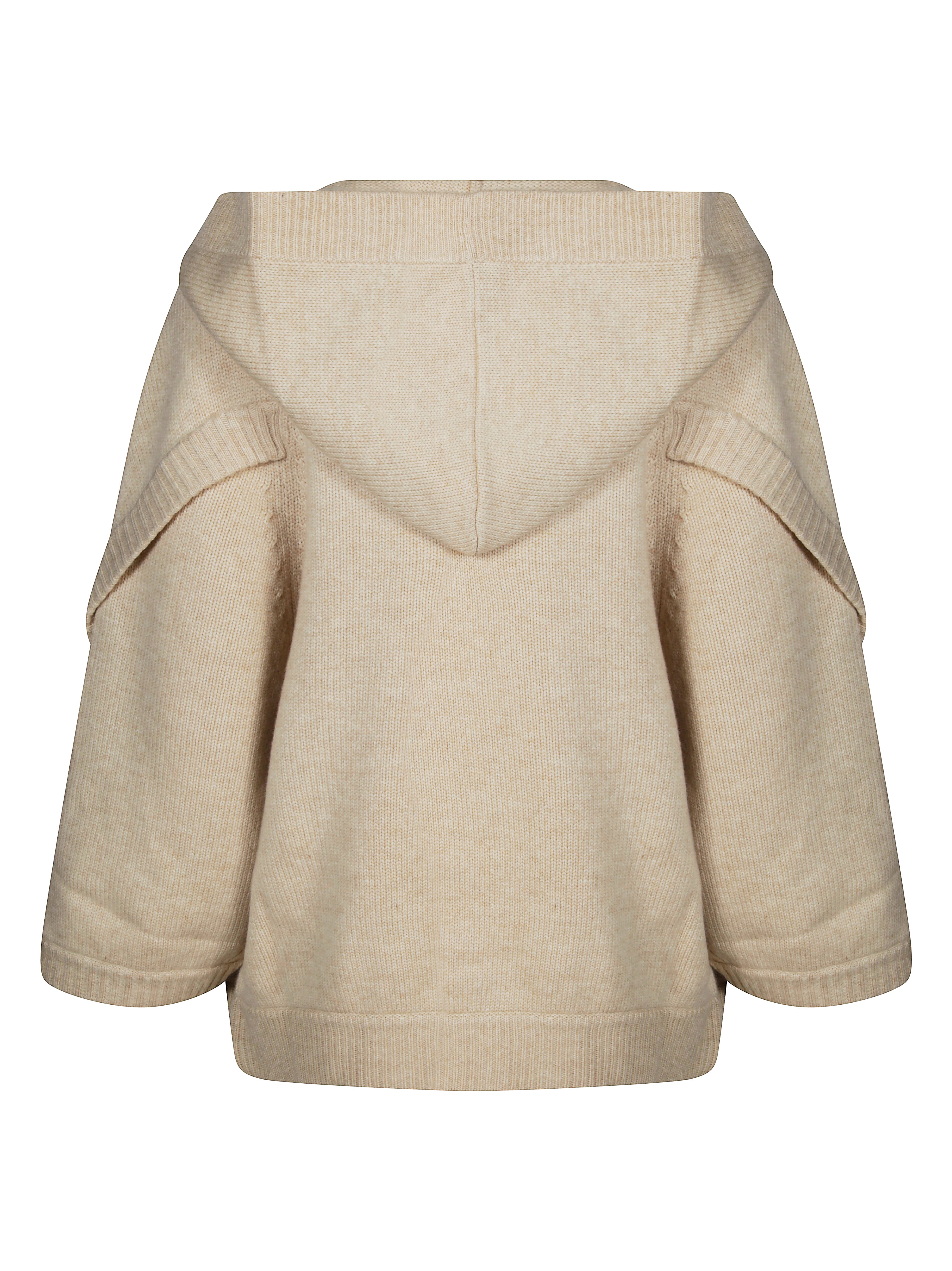 MAX MARA Men's Stylish Cardigan with Hood