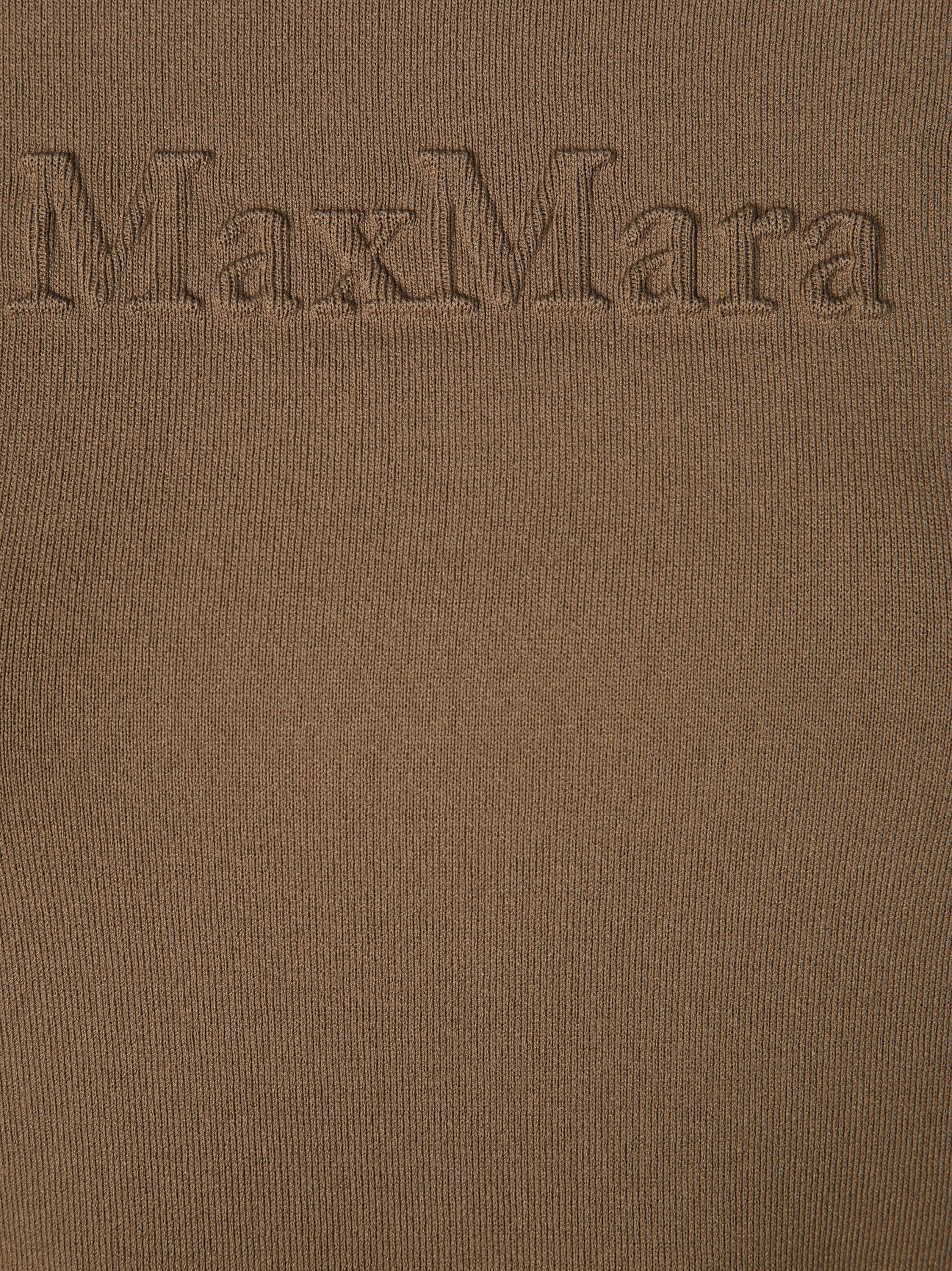 MAX MARA PURE Pure Adelio Logo Viscose Short Sleeve T-Shirt