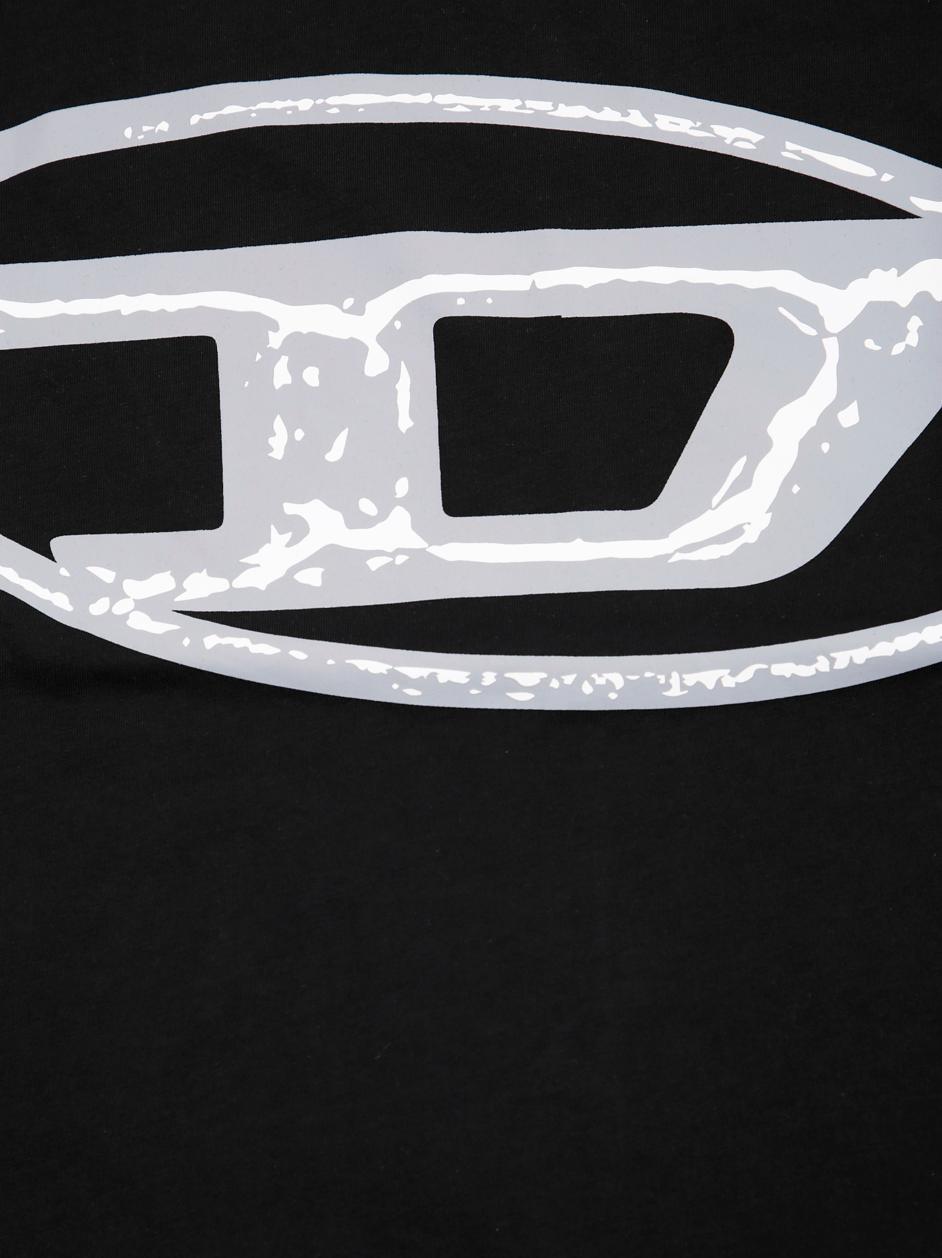 DIESEL Mini Short Sleeve Oval Front T-Shirt