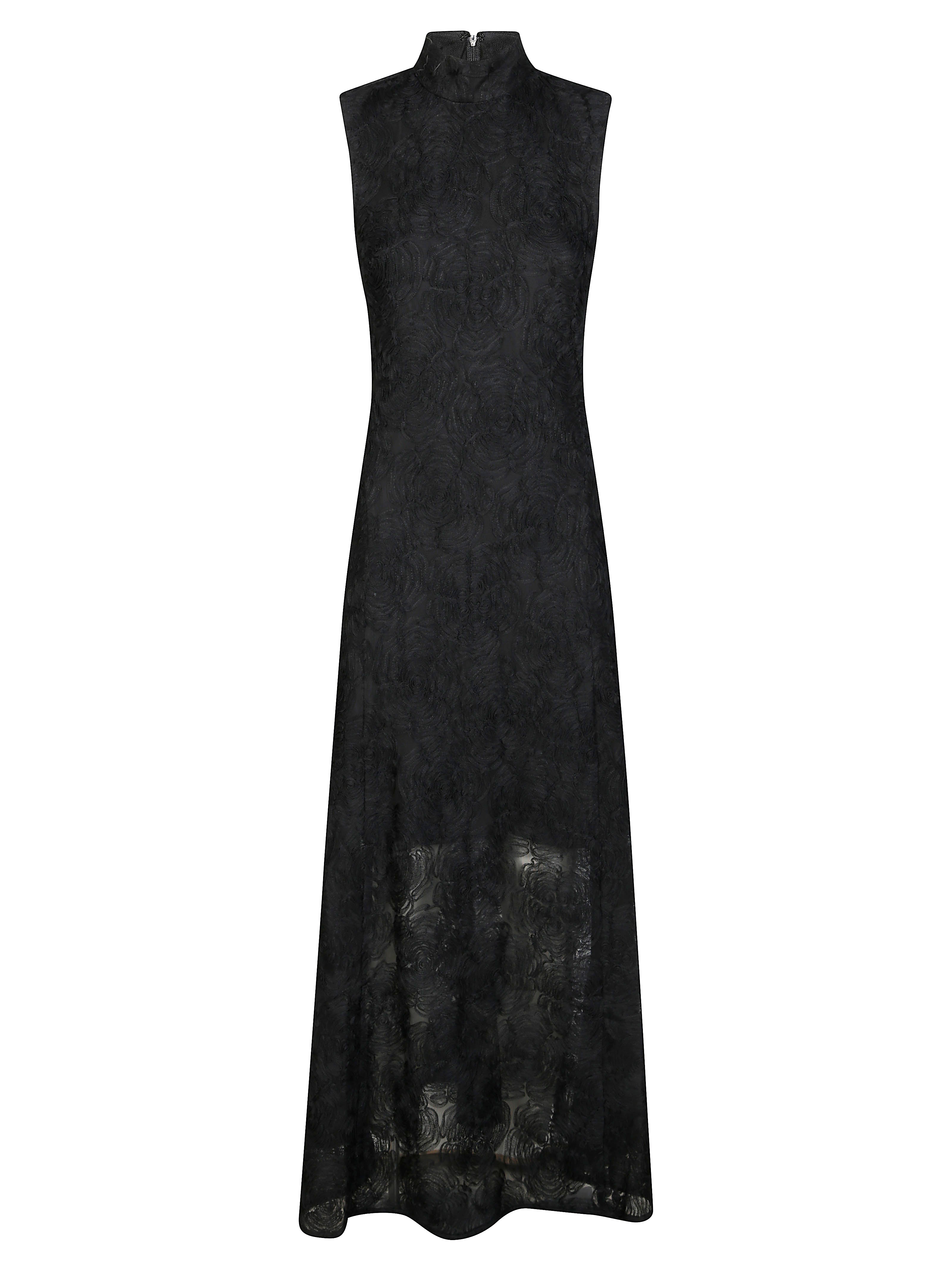 ROTATE Flower Mesh Maxi Dress for Men