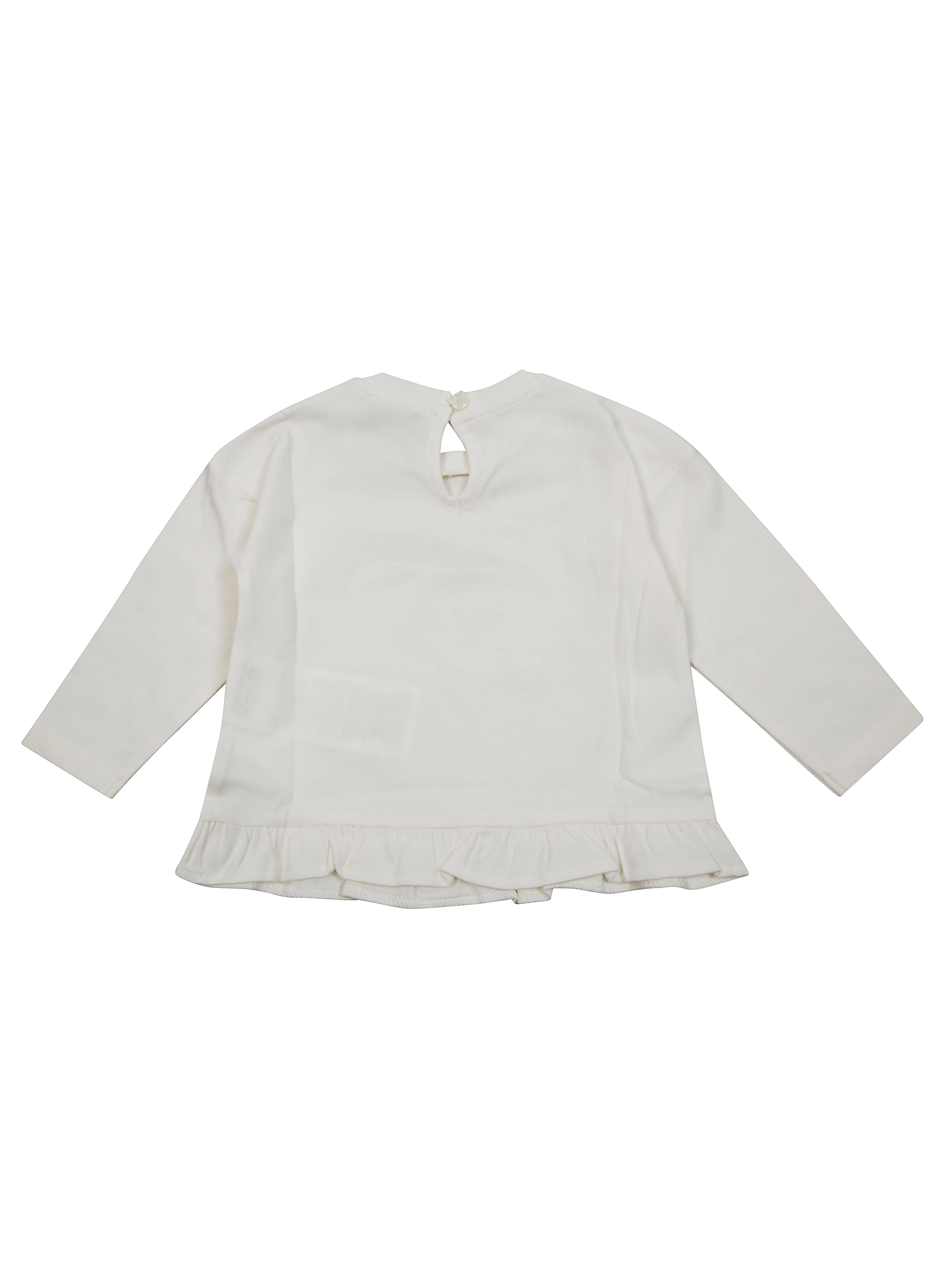 MOSCHINO BABY Mini Long Sleeve T-Shirt with Toy and Heart