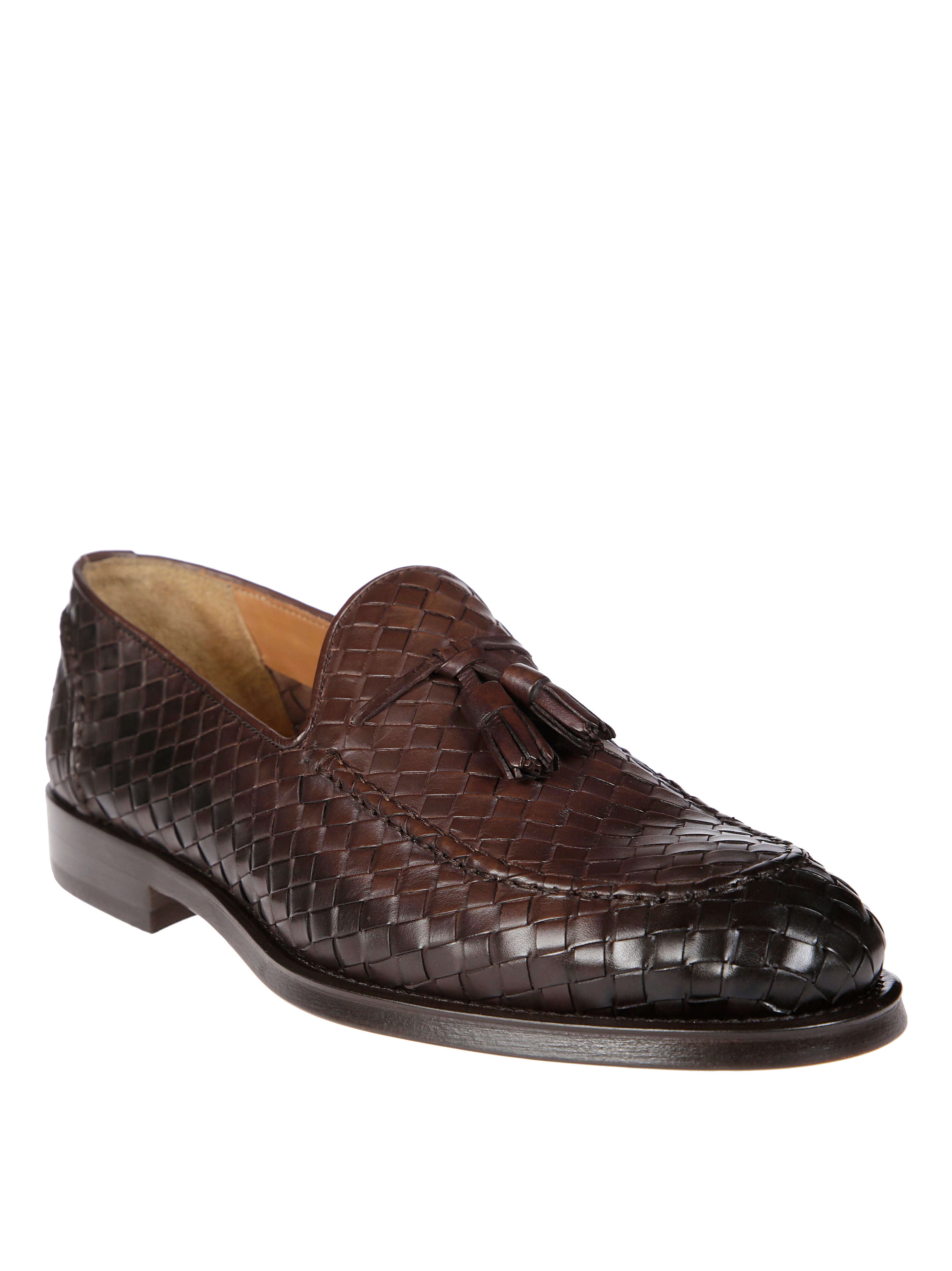 DOUCAL'S Elegant Woven Moccasins for Women