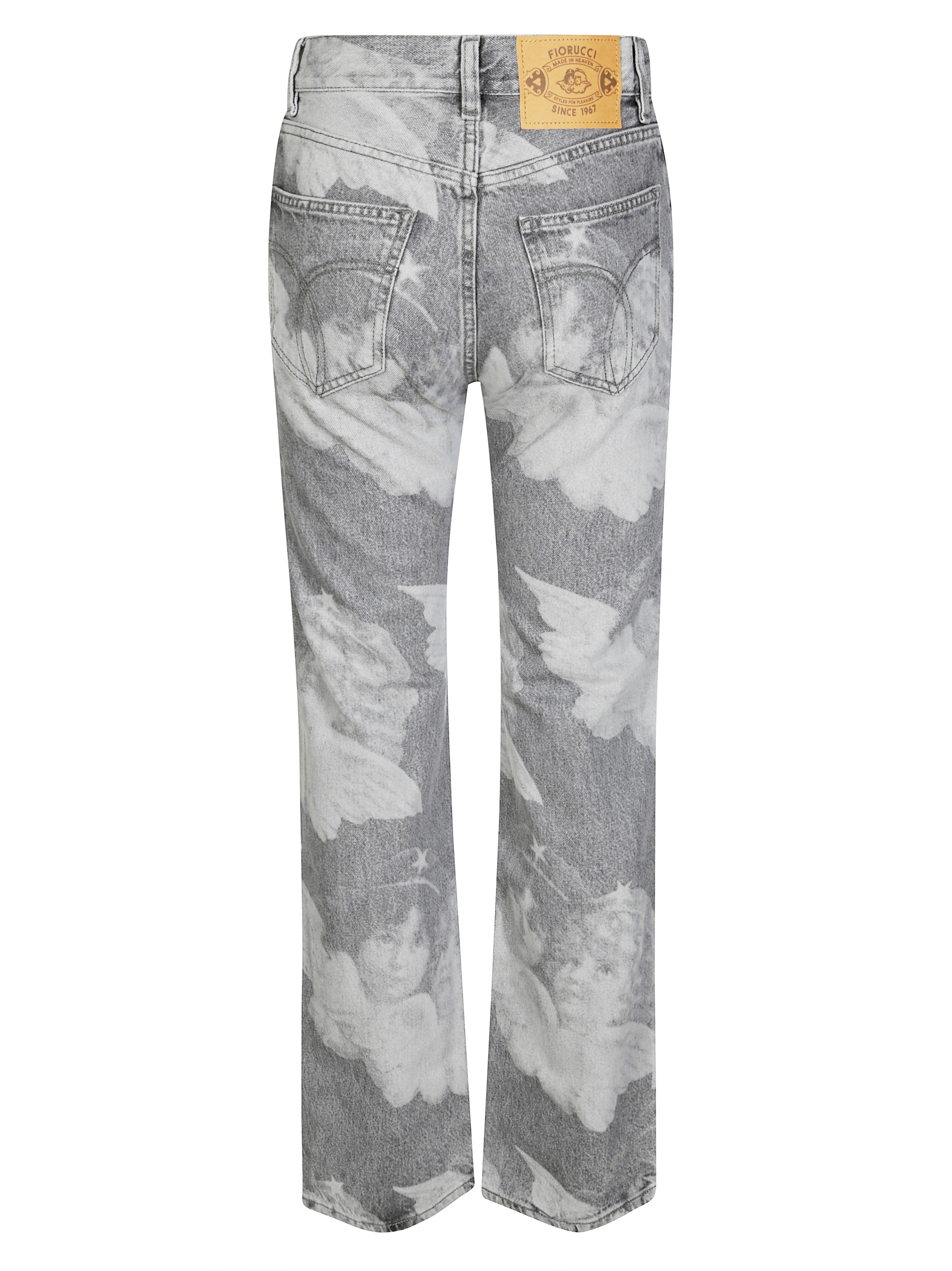 FIORUCCI Stylish Men's Printed Jeans - AI25 Collection