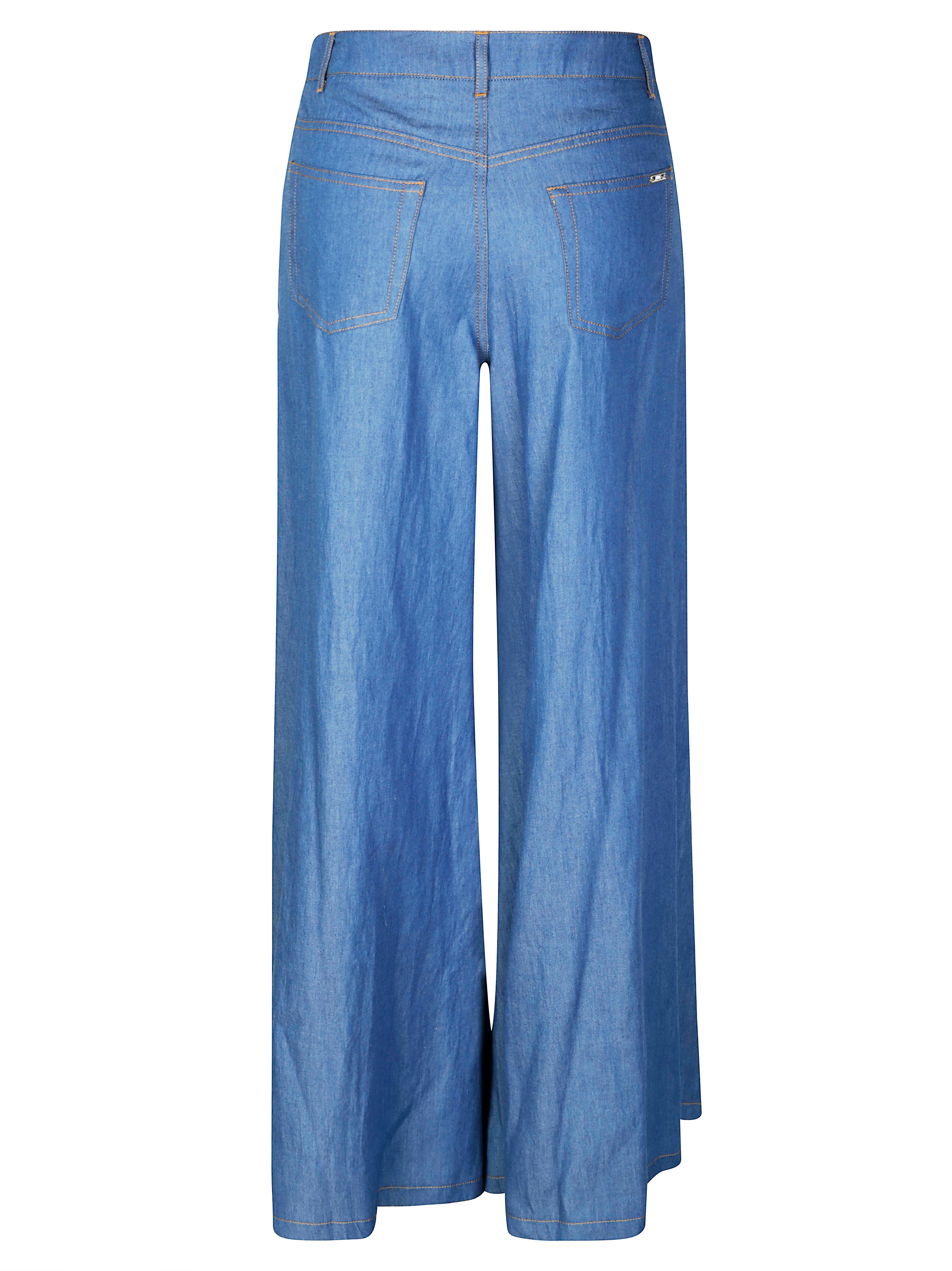LIUJO Oversized Denim Trousers