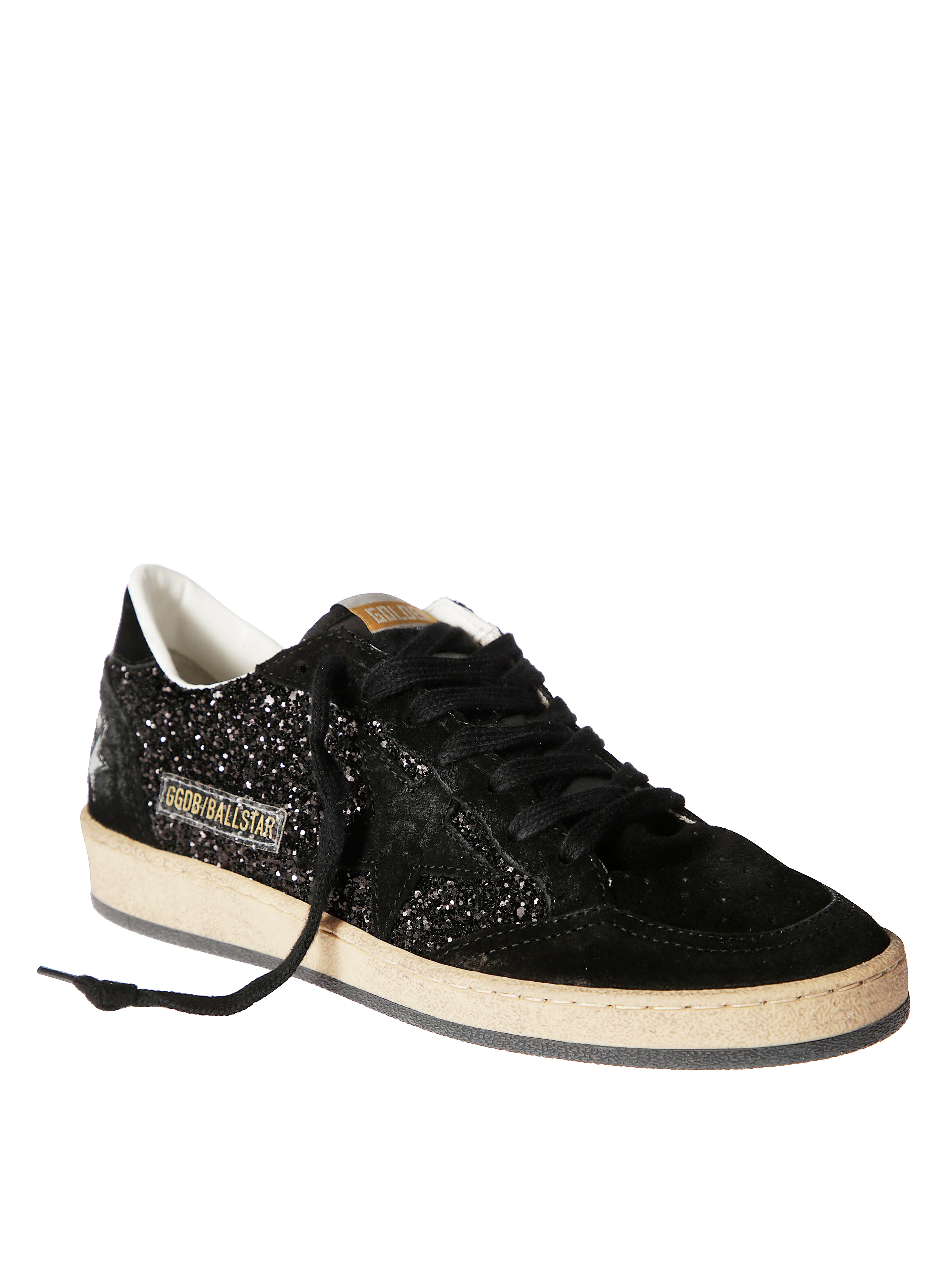GOLDEN GOOSE Glitter Upper Nylon Sneakers for Men