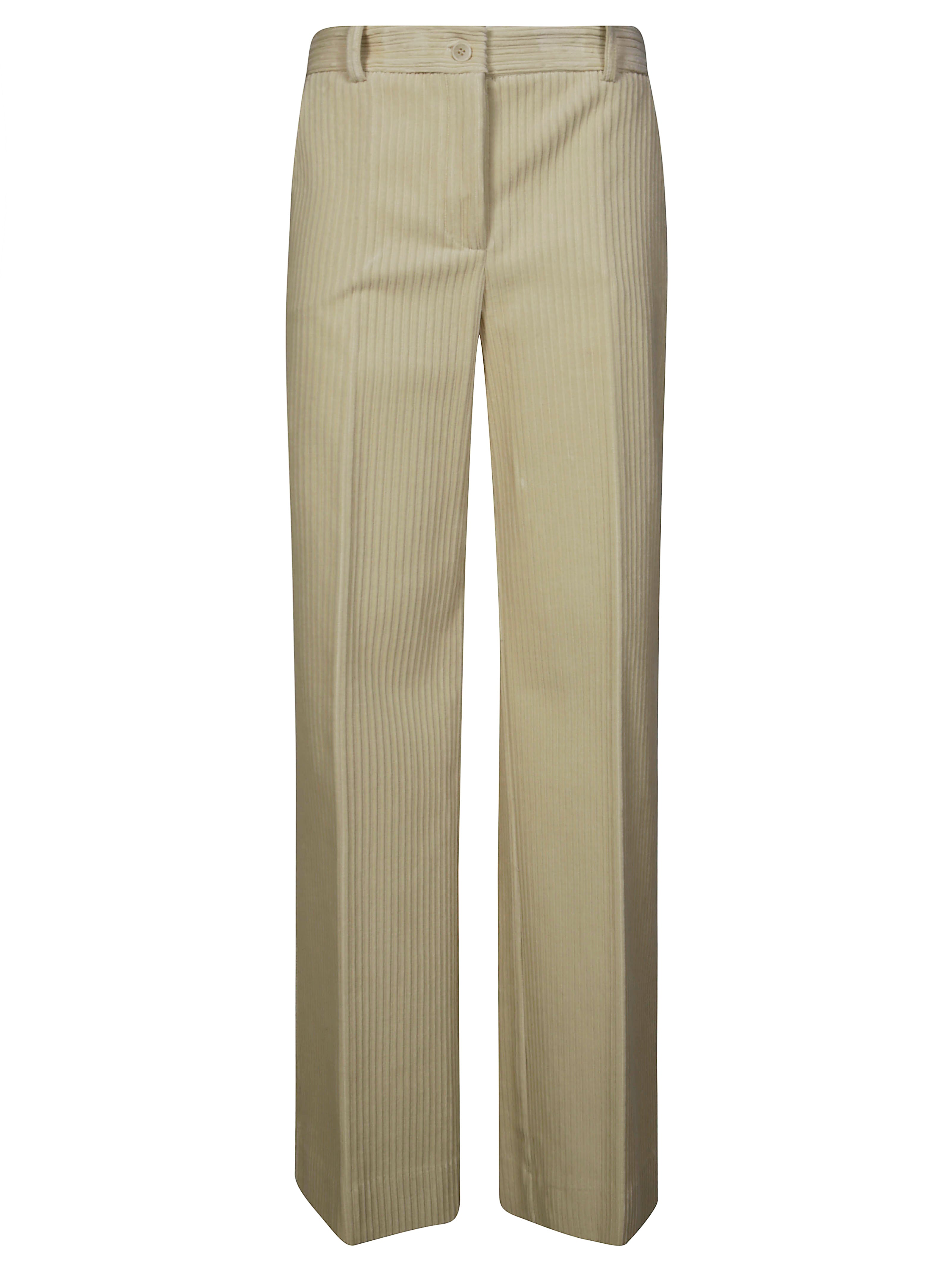 PAROSH Men's Regular Fit Corduroy Trousers