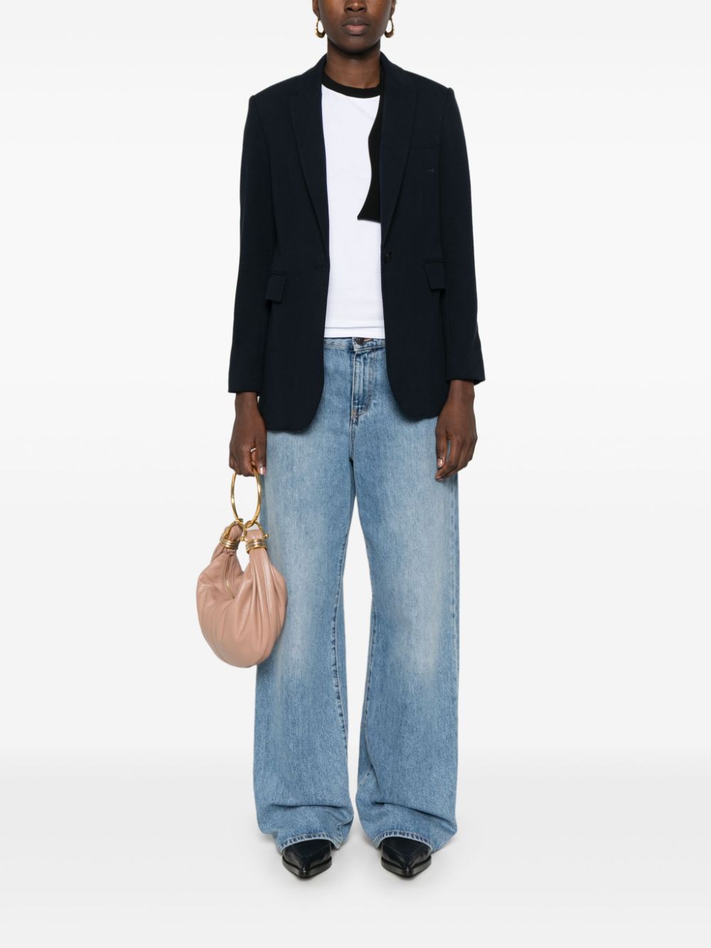 CIRCOLO 1901 Cotton Single-Breasted Jacket for Women