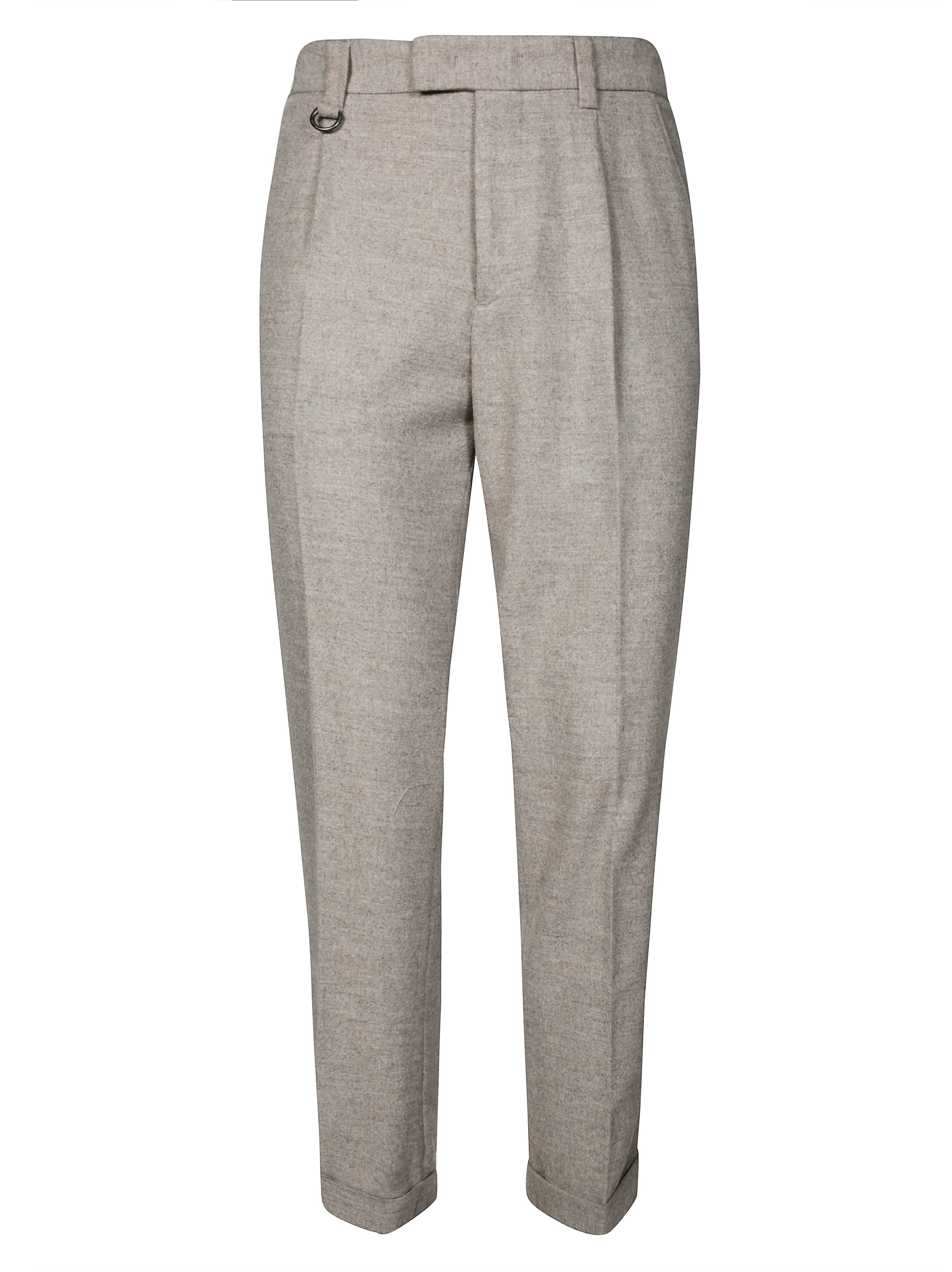 PAOLO PECORA Elegant Trousers with Pinces - AI25 Edition