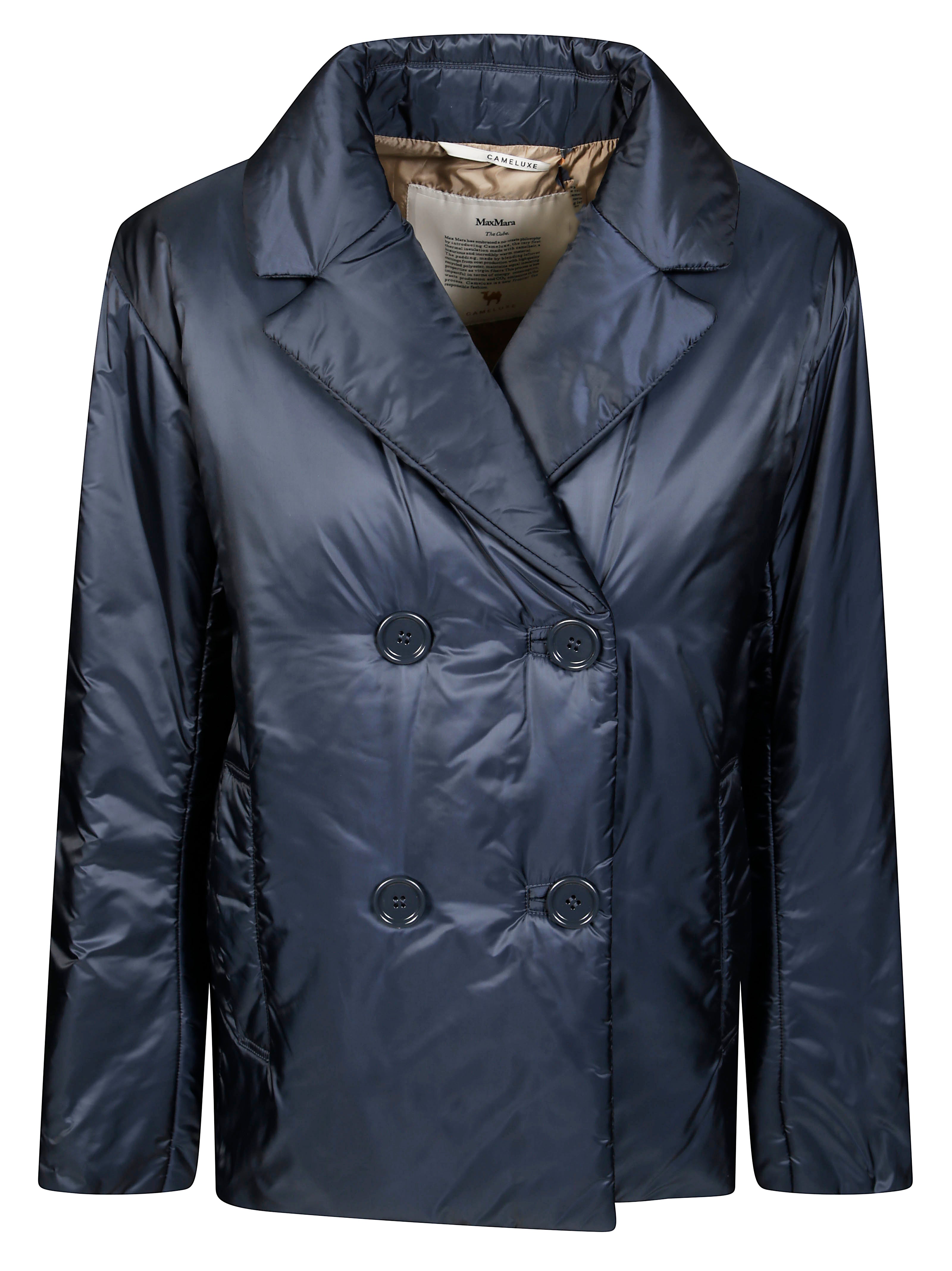 CUBE MAX MARA Men's Double-Breasted Nylon Jacket