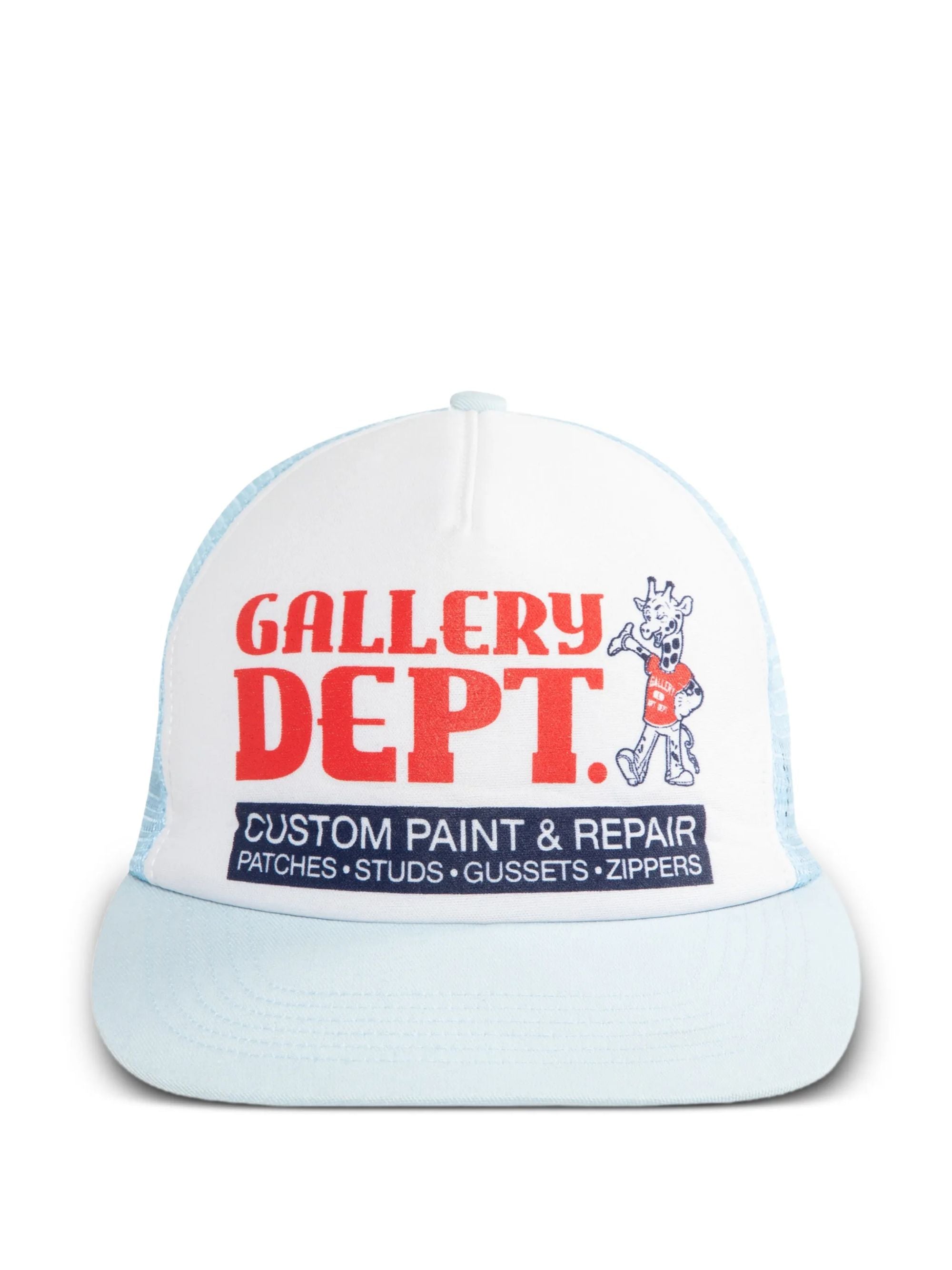 GALLERY DEPT Flat Peak Adjustable Strap Hat with Mesh Panels