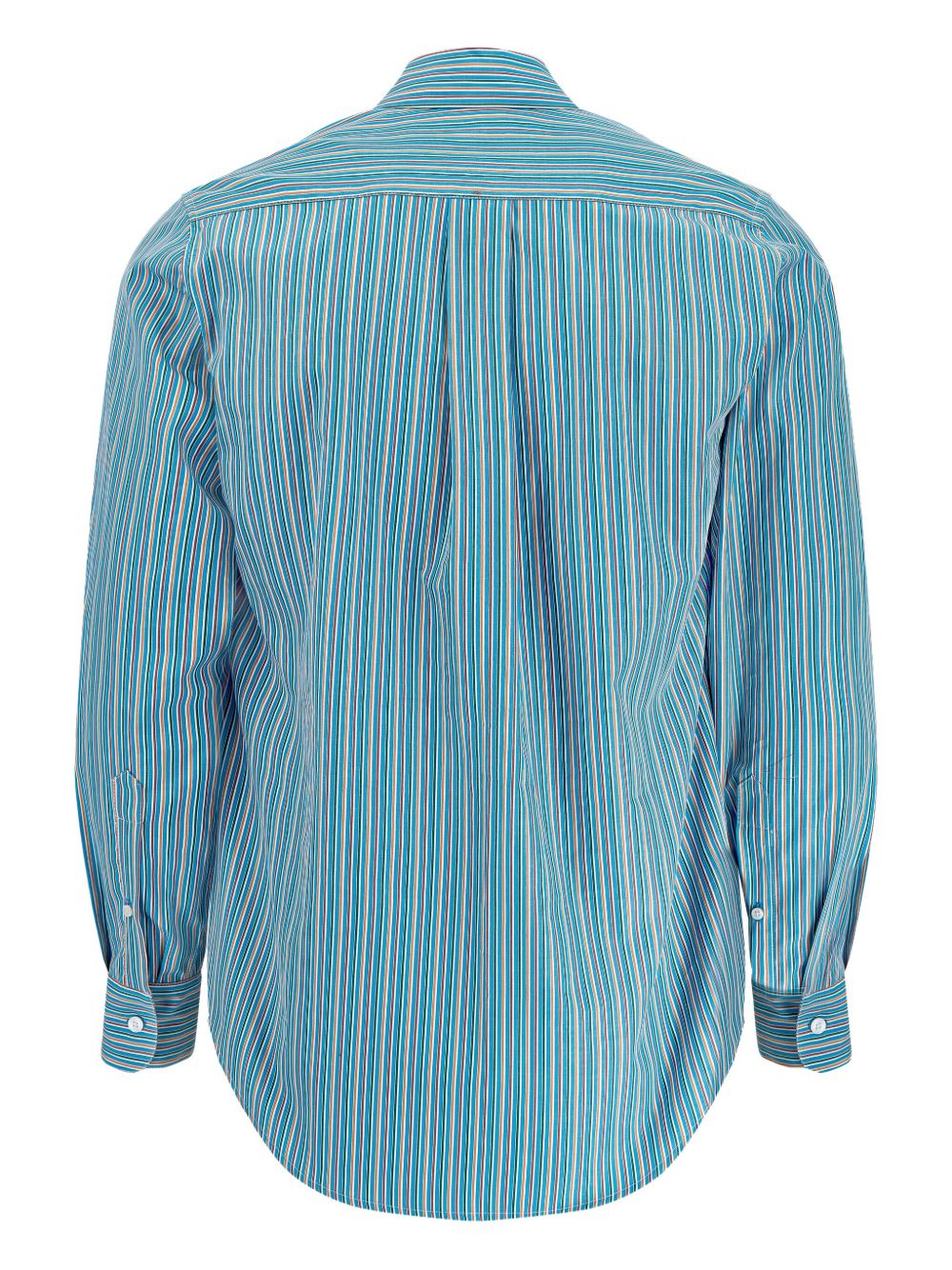 MARTINE ROSE Vertical Stripes Button-Up Point Collar Shirt